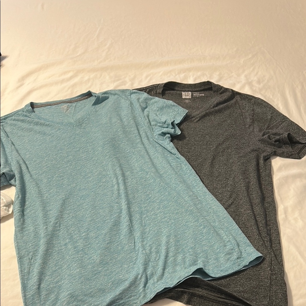 Old Navy Blue and Gray Short Sleeve Tees